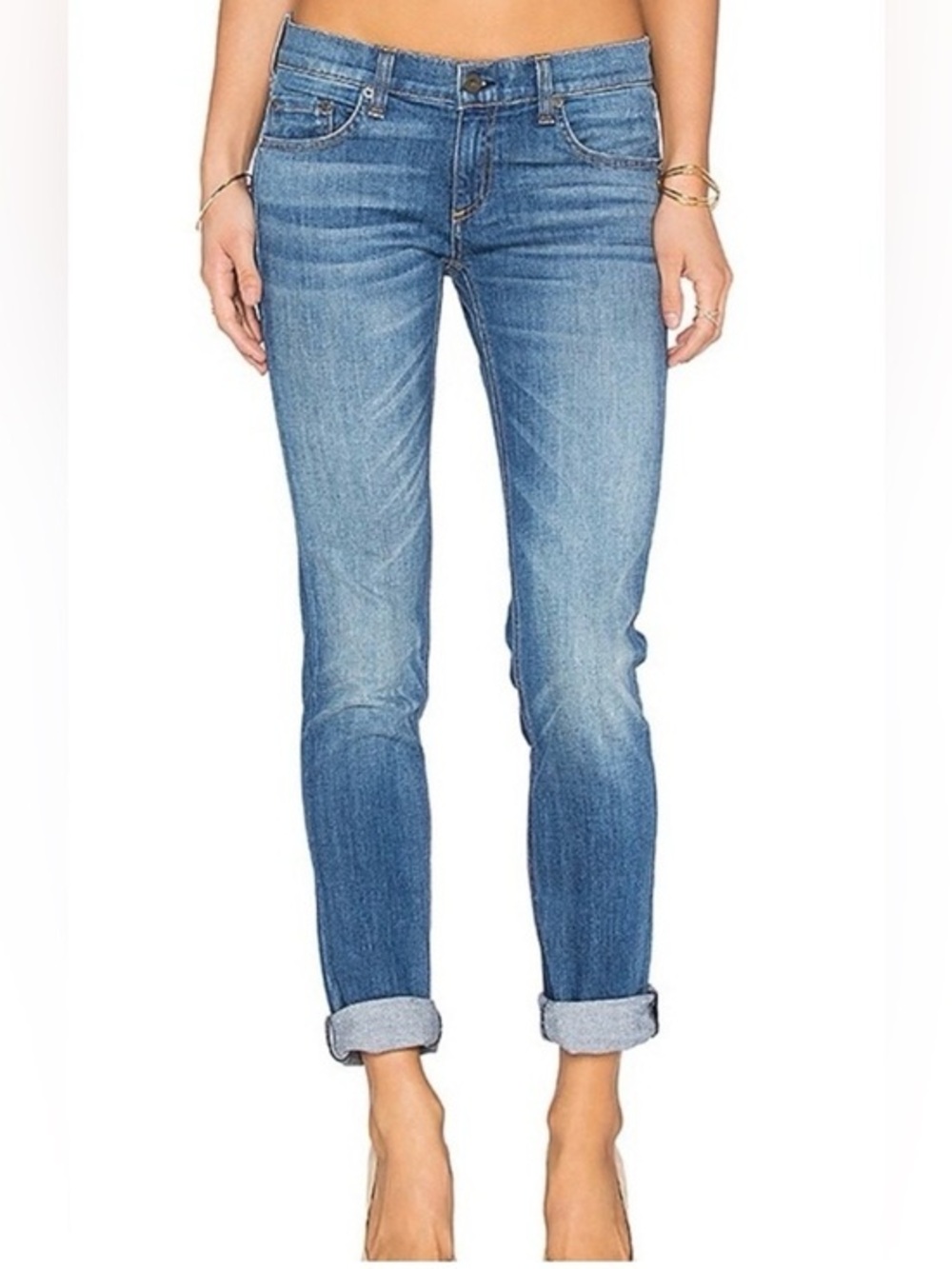 Rag & Bone 10 Inch Dre Ankle Jeans Sz 24